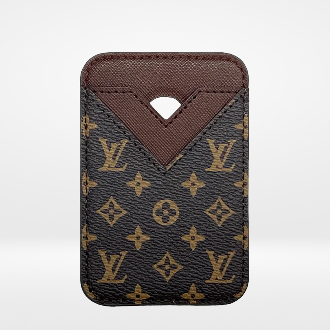 TARJETA MAGSAFE LV MONOGRAMA MARRÓN