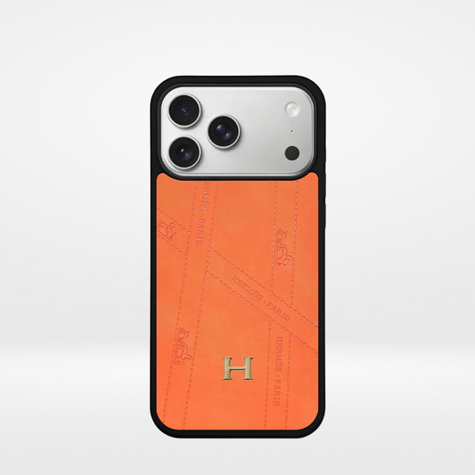 H leather case