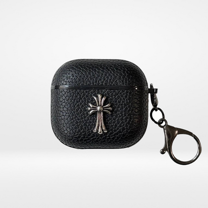 Airpods con funda de Chrome