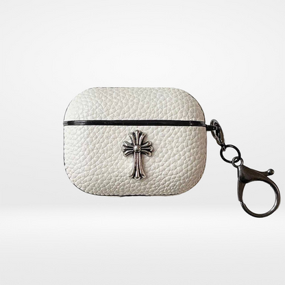 Airpods con funda de Chrome