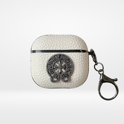 Airpods con funda de Chrome