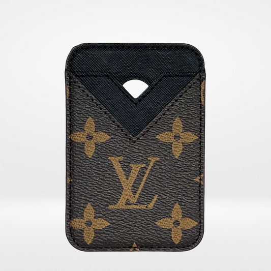 TARJETA MAGSAFE LV MARRÓN/NEGRO