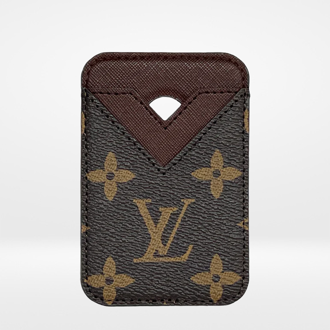 TARJETA MAGSAFE LV MARRÓN